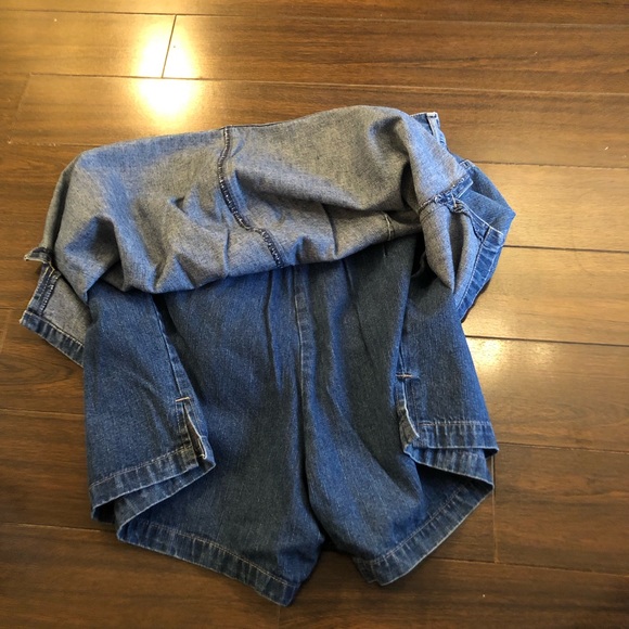 Denim Skort 100% cotton - Picture 3 of 6